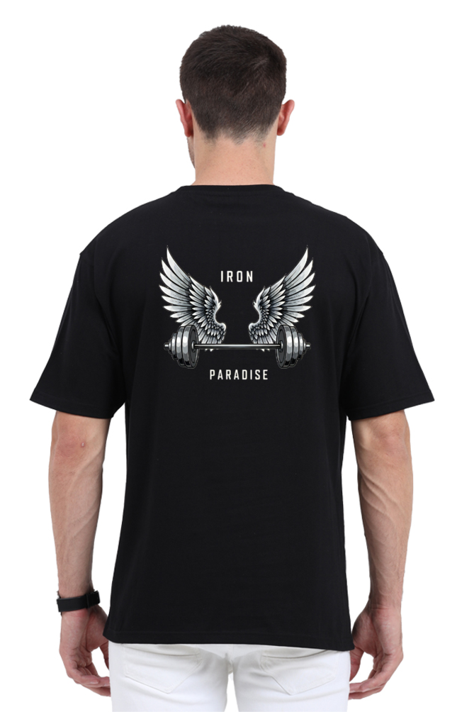Premium Oversized 240 GSM Gym Theme T-Shirt